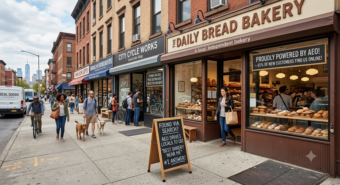 Brick-and-mortar businesses are the ones with the most to gain from AEO