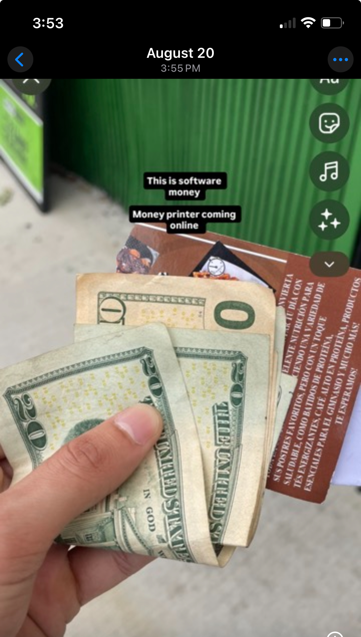 That internet money don't come easy, boy!